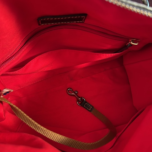 Dooney & Burke Sorrento Satchel in EXCELLENT condition - Picture 8 of 9